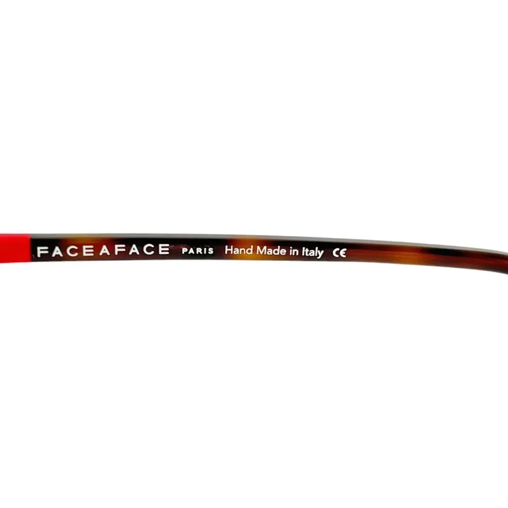 Face A Face Bocca Tweet 1 Womens Plastic Eyeglass Frame 238 Havana 51-18 Italy